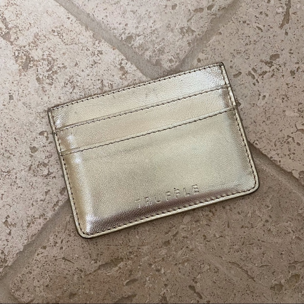 Truffle Privacy Card Case Gold